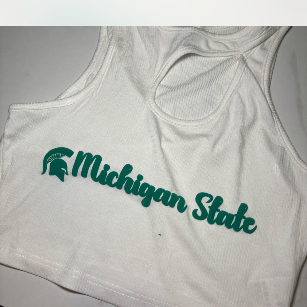michigan state tank top